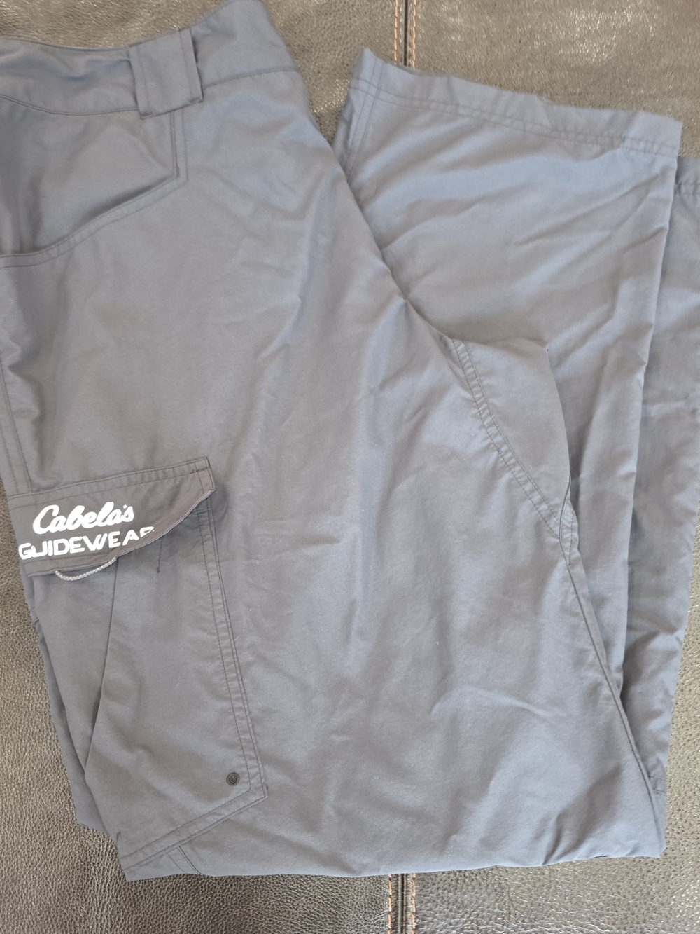 Cabela's Guidewear Men's Slate Gray Cargo Pants Sz 32x31
